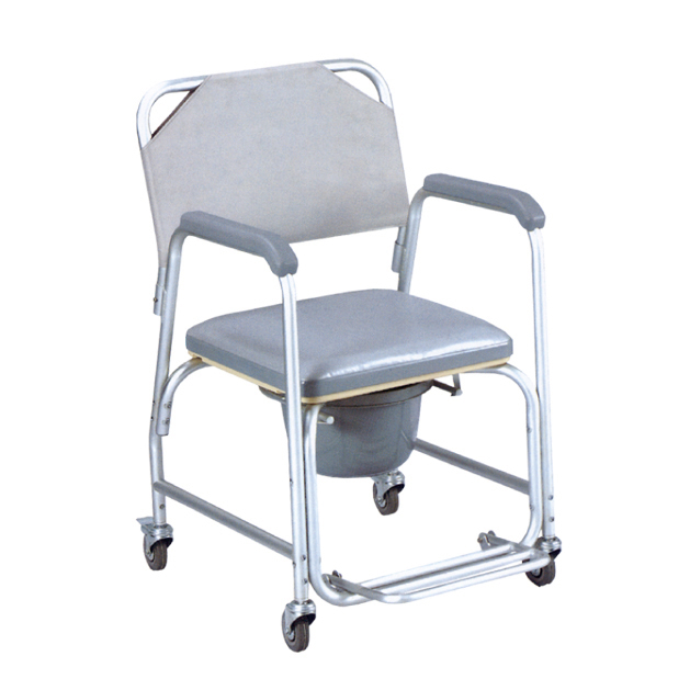Aluminium Commode with Castor